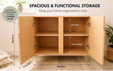 Kate McEnroe New York Palm Springs Flamingo Mid Century Modern Storage Cabinet CredenzaStorage Cabinets5bOhbJpr6n