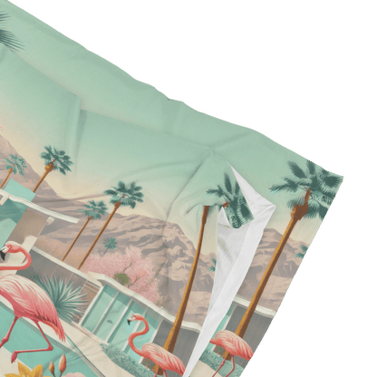 Kate McEnroe New York Palm Springs Flamingo Pillowcase, Mid Century Modern Bedroom AccentPillowcases1250