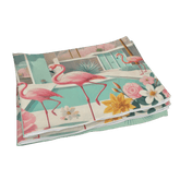 Kate McEnroe New York Palm Springs Flamingo Pillowcase, Mid Century Modern Bedroom AccentPillowcases1250