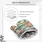 Kate McEnroe New York Palm Springs Flamingo Tropical Mid Century Modern Oven Mitts and Pot Holders SetsOven Mitts & Pot Holder SetkdTbqf3tmN