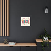 Kate McEnroe New York Palm Springs Kitschy Flamingo 50s Retro Mid Century Modern Canvas ArtCanvas Wall Art78795600709121964798