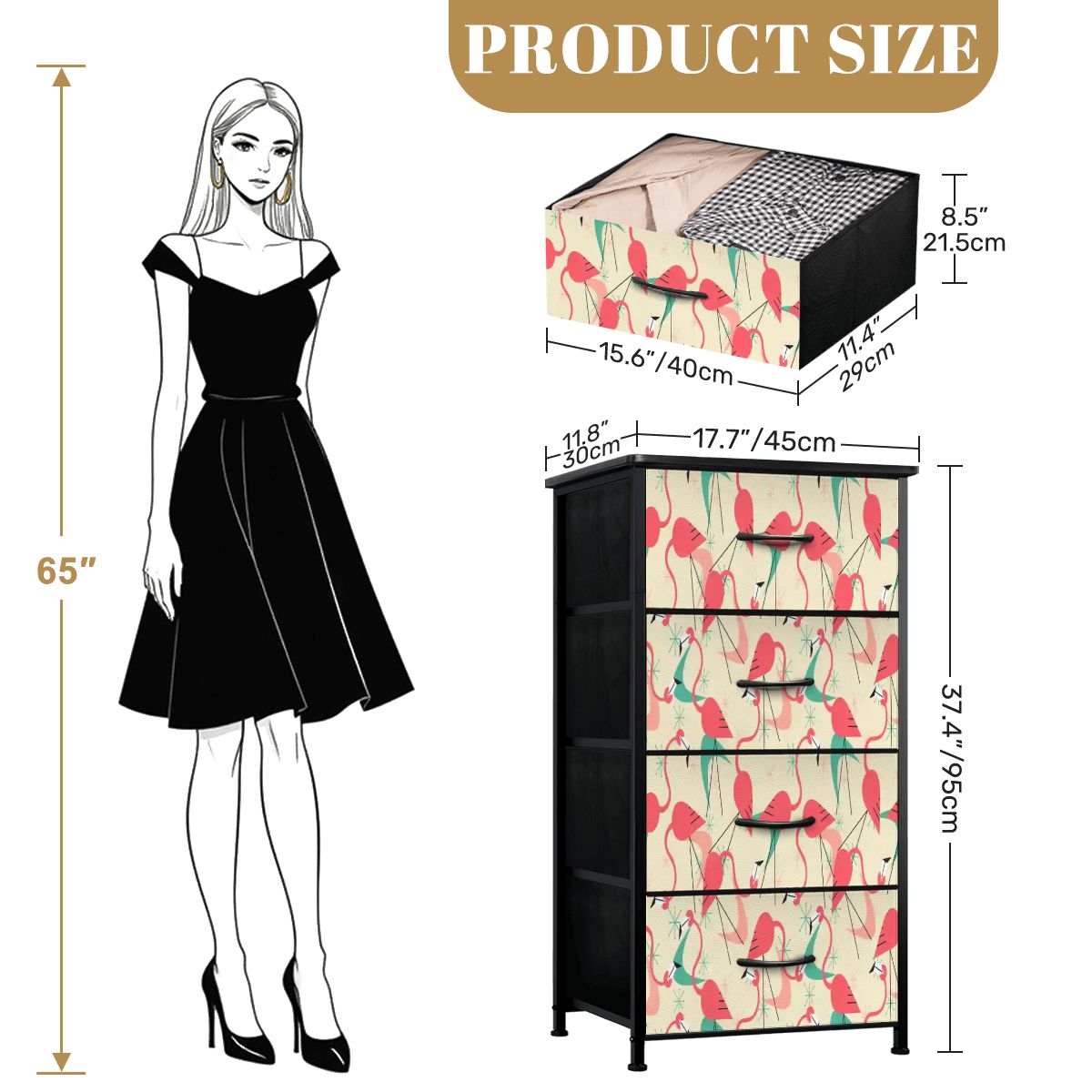 Kate McEnroe New York Palm Springs MCM Pink Flamingo Kitsch DresserDressersaiFTcATImF