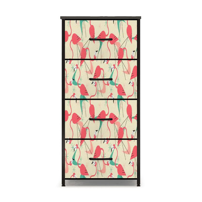 Kate McEnroe New York Palm Springs MCM Pink Flamingo Kitsch DresserDressersaiFTcATImF
