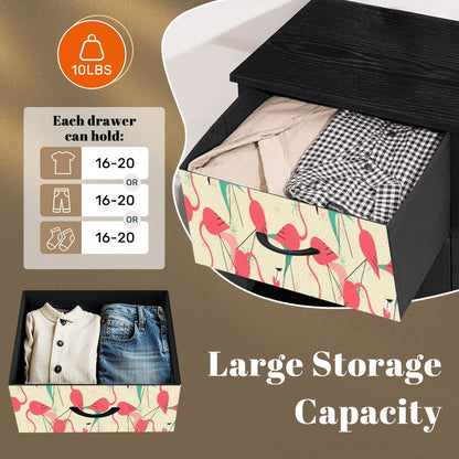 Kate McEnroe New York Palm Springs MCM Pink Flamingo Kitsch DresserDressersaiFTcATImF