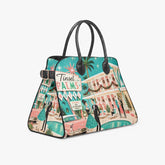 Kate McEnroe New York Palm Springs Mid Century Christmas Satchel, Tinsel Palms Motel HandbagHandbags7n01j5cc_001
