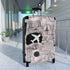 Kate McEnroe New York Parisienne Wanderlust Luggage Set Suitcases Large / Black 32747158638314942323