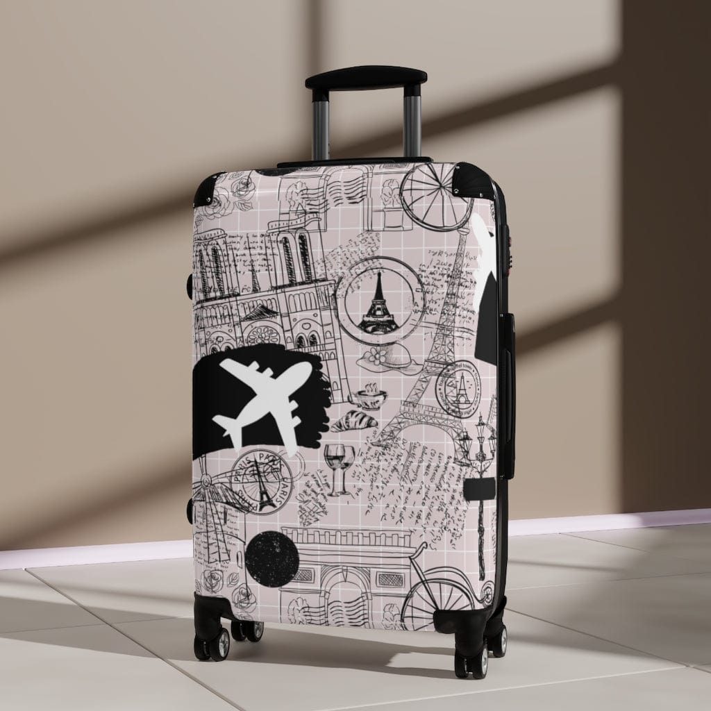 Kate McEnroe New York Parisienne Wanderlust Luggage Set Suitcases