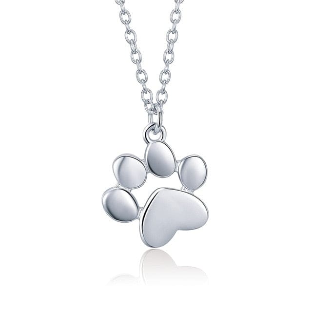 Kate McEnroe New York Pawprint Pendant & Necklace Necklaces SCN275-2 -925 Sterling Silver 17714858-scn275-2-china