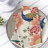 Kate McEnroe New York Peacock Floral Chinoiserie Napkin Set, Elegant Table Linens, Exotic Garden Party Decor Napkins 4-piece set / 19" × 19" 93047348784239980599