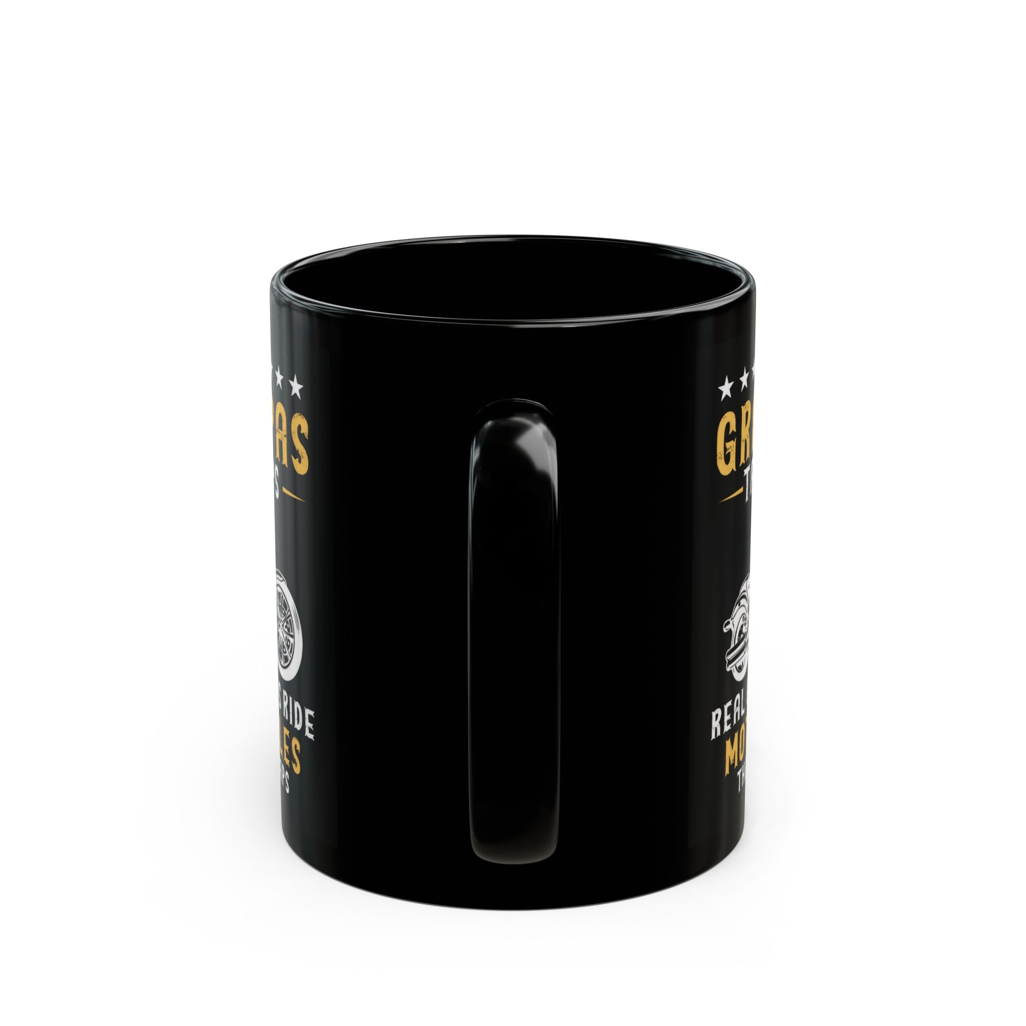 Kate McEnroe New York Personalized Biker Grandpa Mug, Fathers day, Birthday Gift, Real Grandpas Ride Motorcycles Then Take Naps, Funny Biker Granddad GiftMugs21276809137804552685