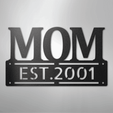 Kate McEnroe New York Personalized Mom Metal Wall Art, Mother&