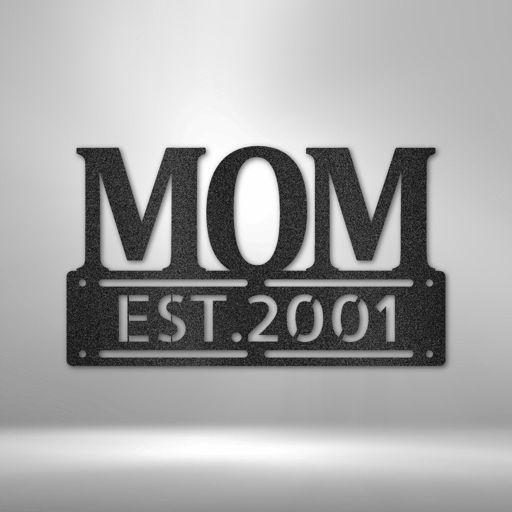 Kate McEnroe New York Personalized Mom Metal Wall Art, Mother&