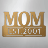 Kate McEnroe New York Personalized Mom Metal Wall Art, Mother&