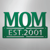 Kate McEnroe New York Personalized Mom Metal Wall Art, Mother&