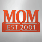 Kate McEnroe New York Personalized Mom Metal Wall Art, Mother&