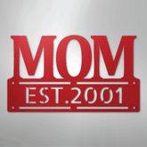Kate McEnroe New York Personalized Mom Metal Wall Art, Mother&