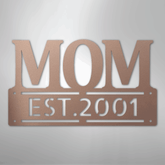 Kate McEnroe New York Personalized Mom Metal Wall Art, Mother&