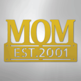 Kate McEnroe New York Personalized Mom Metal Wall Art, Mother&
