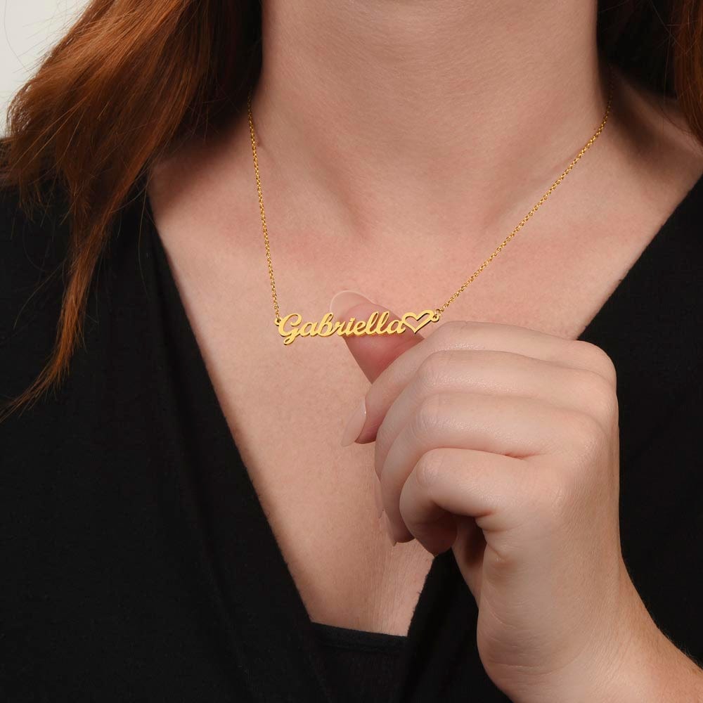 Kate McEnroe New York Personalized Name Necklace with HeartNecklacesSO - 11016182