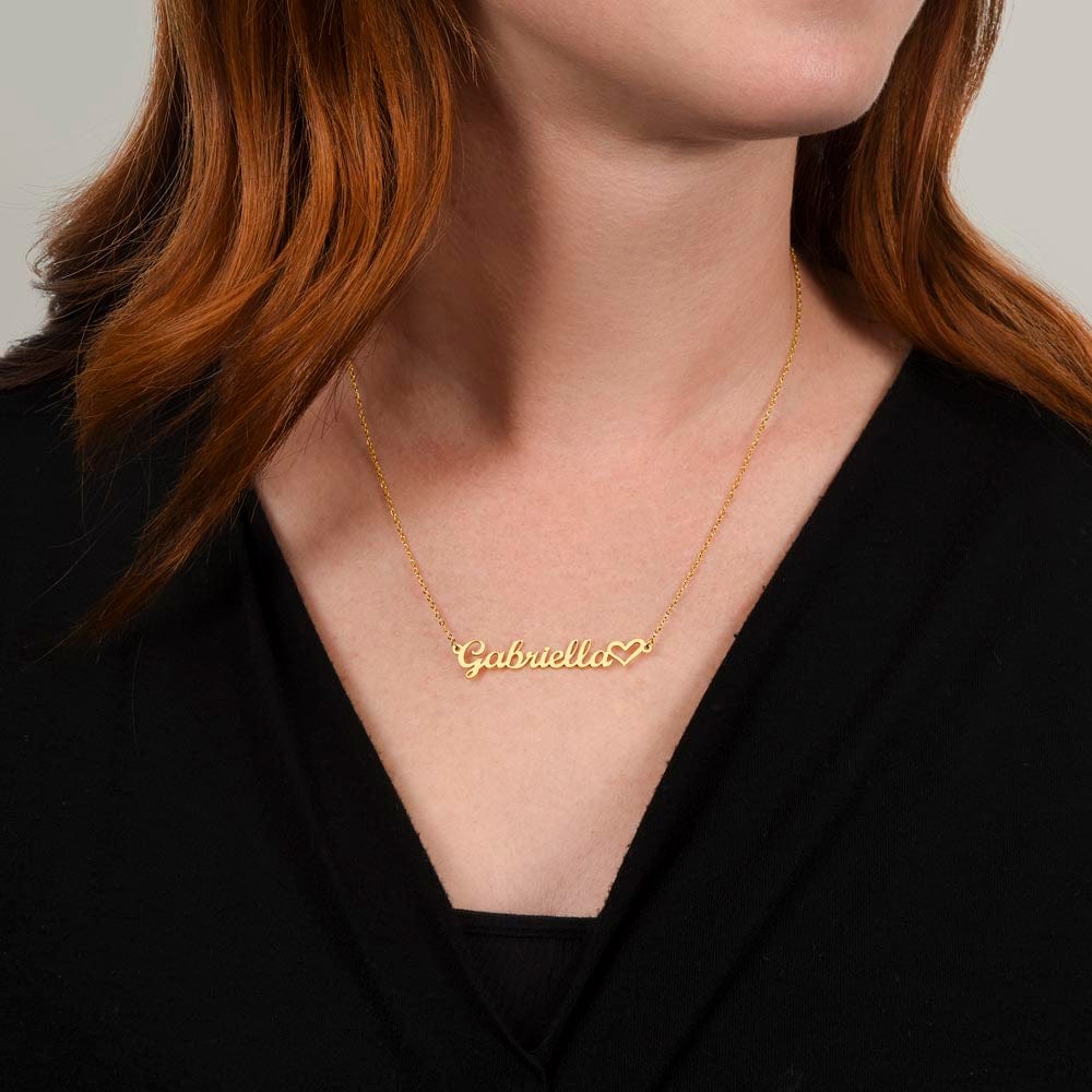 Kate McEnroe New York Personalized Name Necklace with HeartNecklacesSO - 11016186