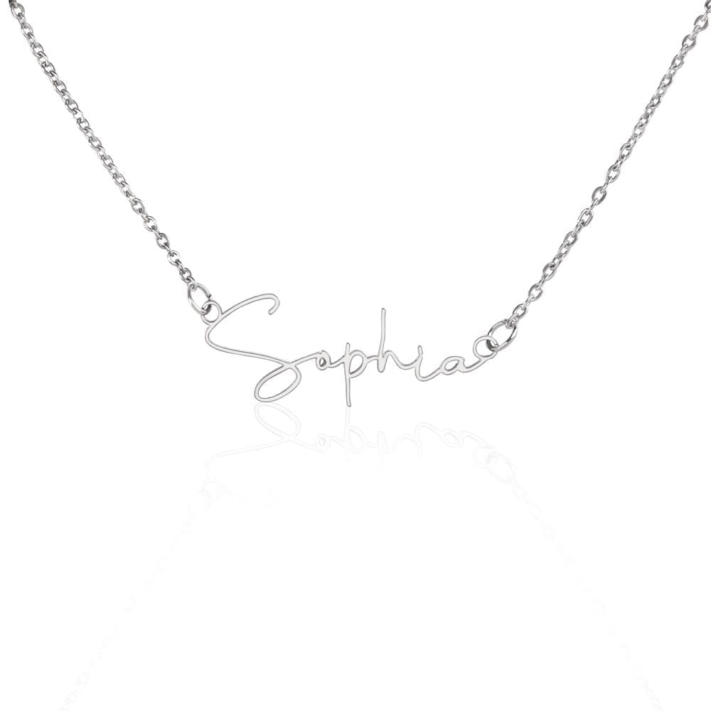 Kate McEnroe New York Personalized Signature Name NecklaceNecklacesSO - 11016223