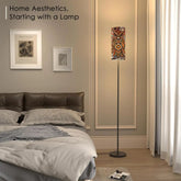 Kate McEnroe New York Psychedelic Owl Floor Lamp Boho 1970s Retro Lighting Groovy DesignSlim Floor LampsIp7q4Bvnfm