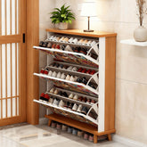 Kate McEnroe New York Psychedelic Owl Shoe Cabinet Boho Storage Mid Century Mushroom RackShoe StorageLNOSRf4eCE