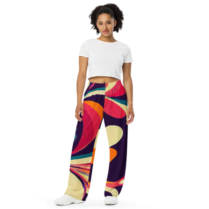 Kate McEnroe New York Psychedelic Retro Wide Leg Pants | 70s Boho Chic StylePants9565848_15513