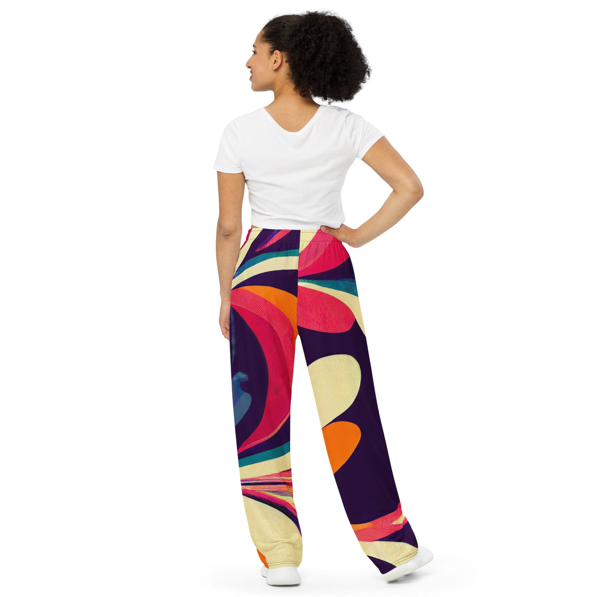 Kate McEnroe New York Psychedelic Retro Wide Leg Pants | 70s Boho Chic StylePants9565848_15513