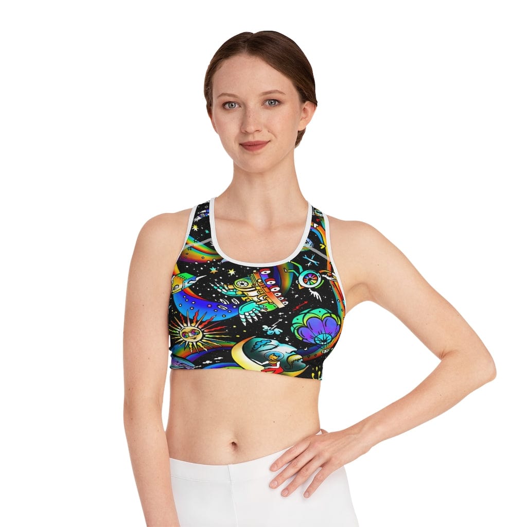 Kate McEnroe New York Psychedelic Space Sports BraSports Bra3453850092