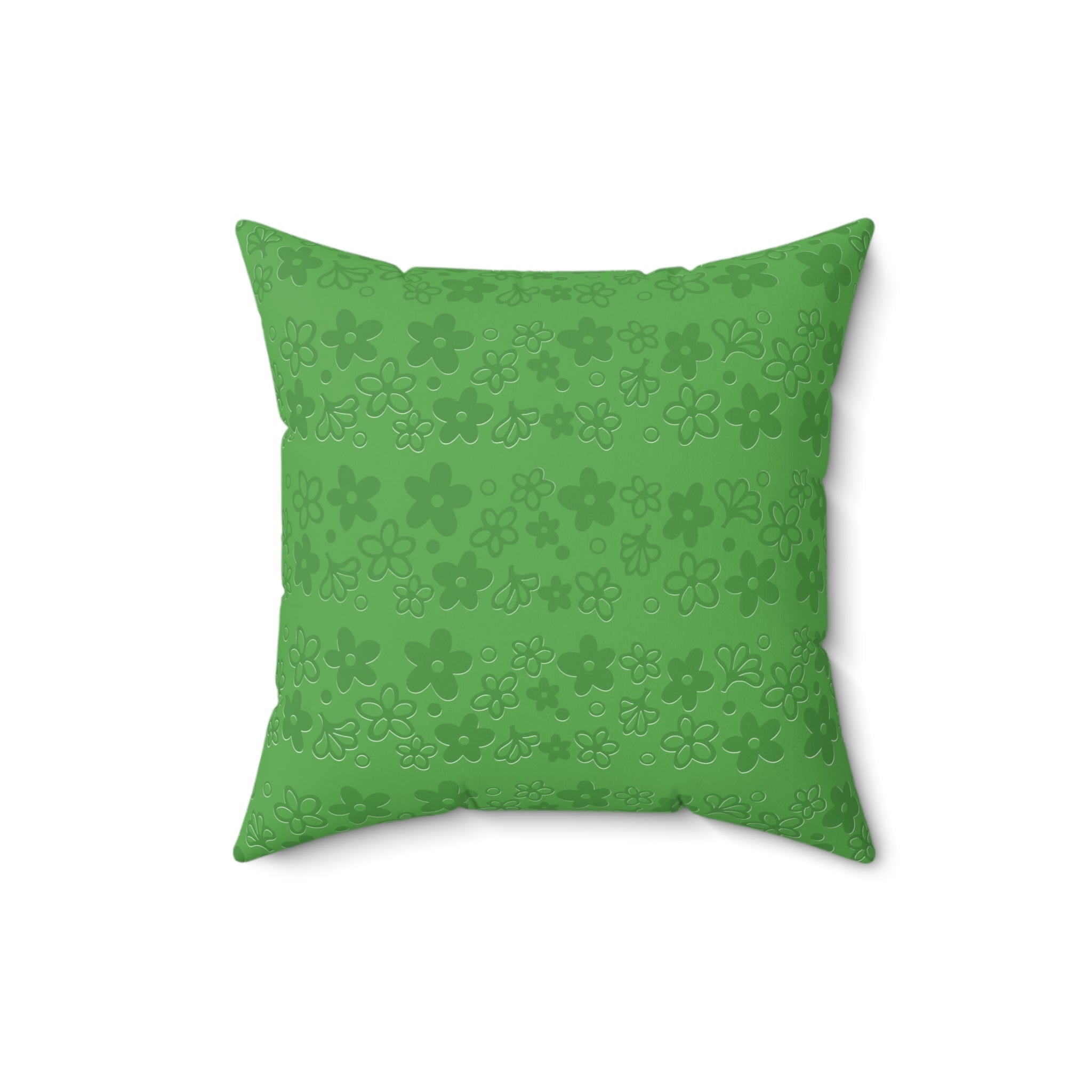 Kate McEnroe New York Pyrex Crazy Daisy Throw Pillow, Vintage Mid Century Modern Floral Accent, 70s Retro Home DecorThrow Pillows84982324344529857028