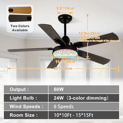 Kate McEnroe New York Pyrex Medley Ceiling Fan, Retro Kitchen Light Fixture, MCM StyleCeiling Fansq24WwFkFvw