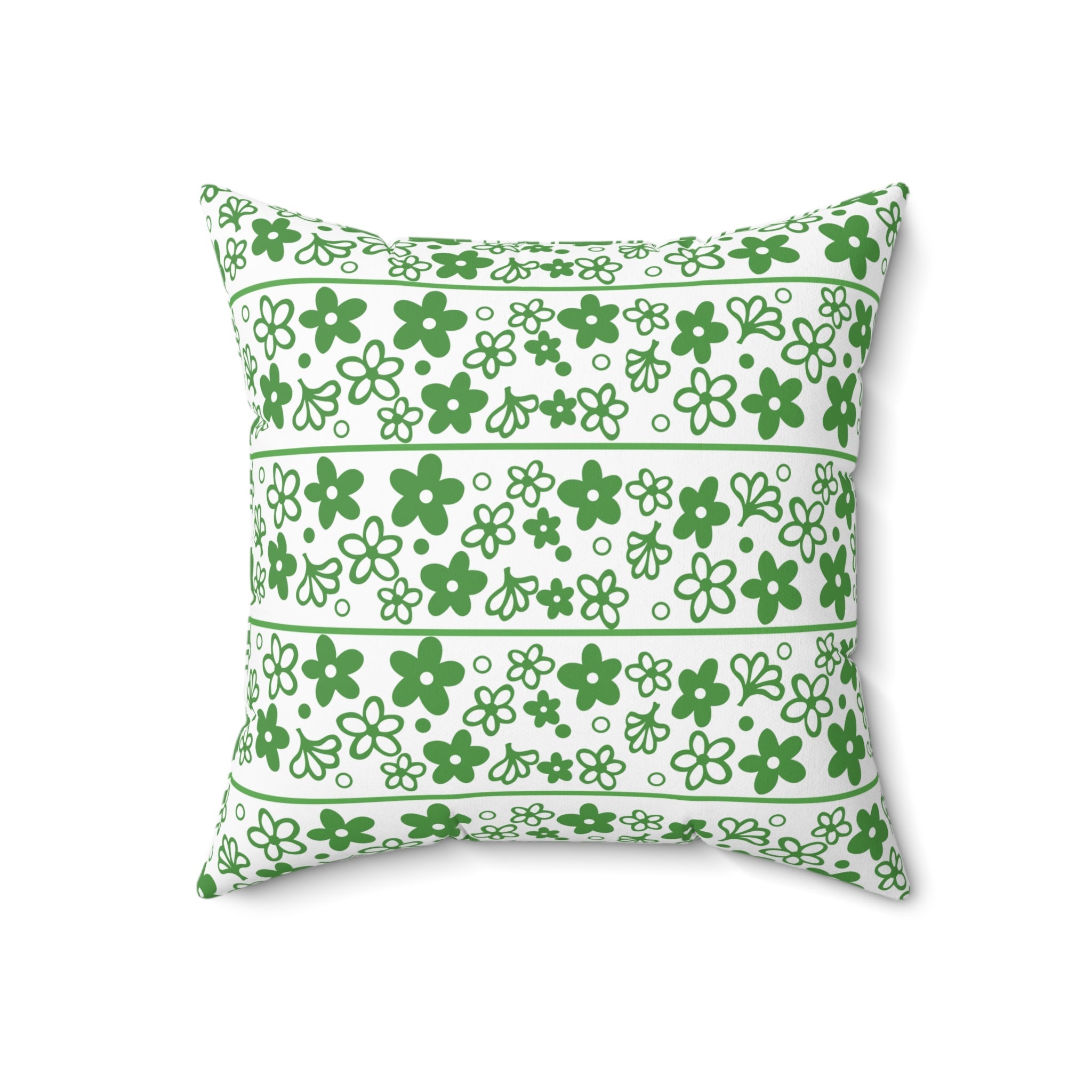 Kate McEnroe New York Pyrex Spring Blossom Vintage Throw Pillow, Mid Century Modern 70s Retro HomeThrow Pillows21499782298914853617