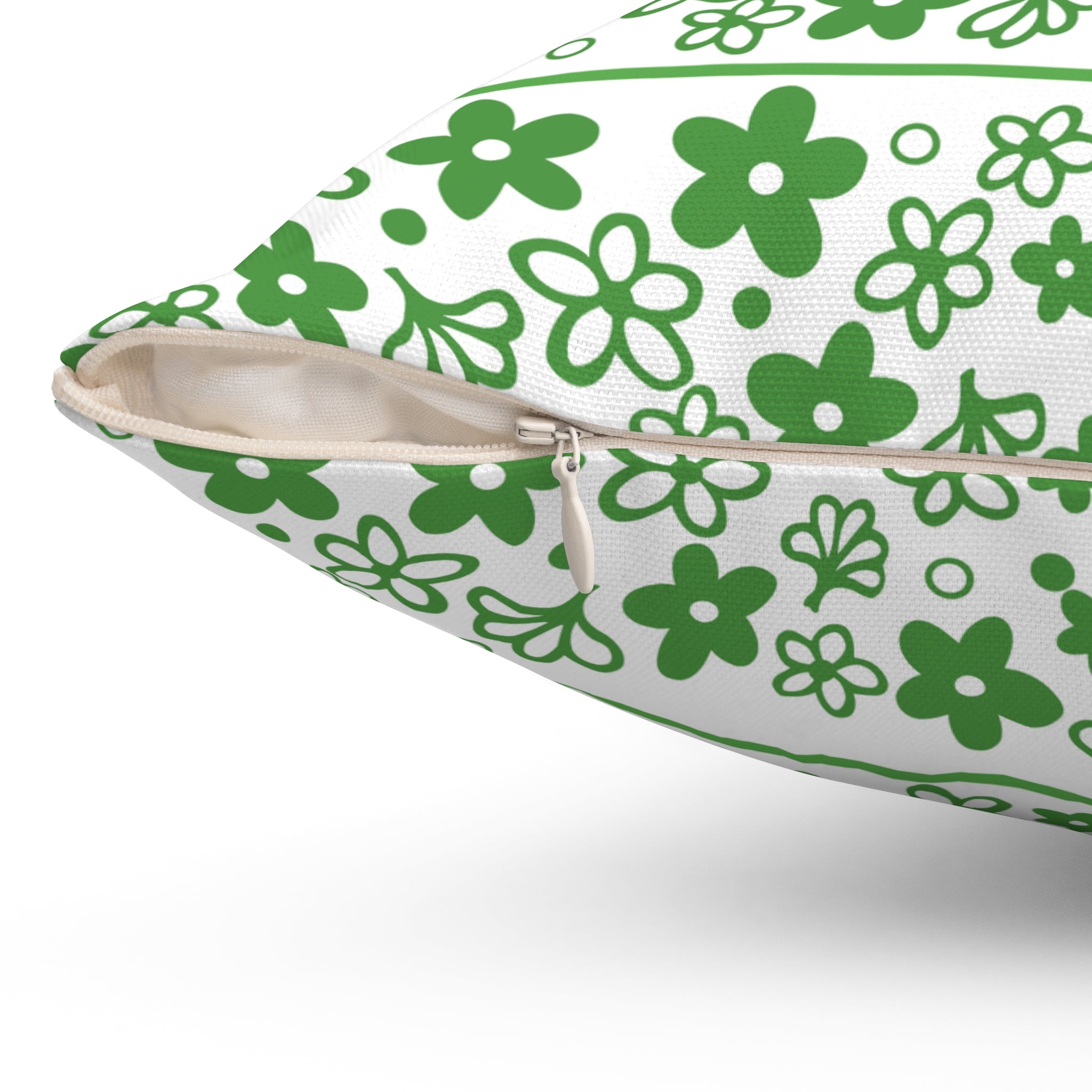 Kate McEnroe New York Pyrex Spring Blossom Vintage Throw Pillow, Mid Century Modern 70s Retro HomeThrow Pillows28824380826011609652