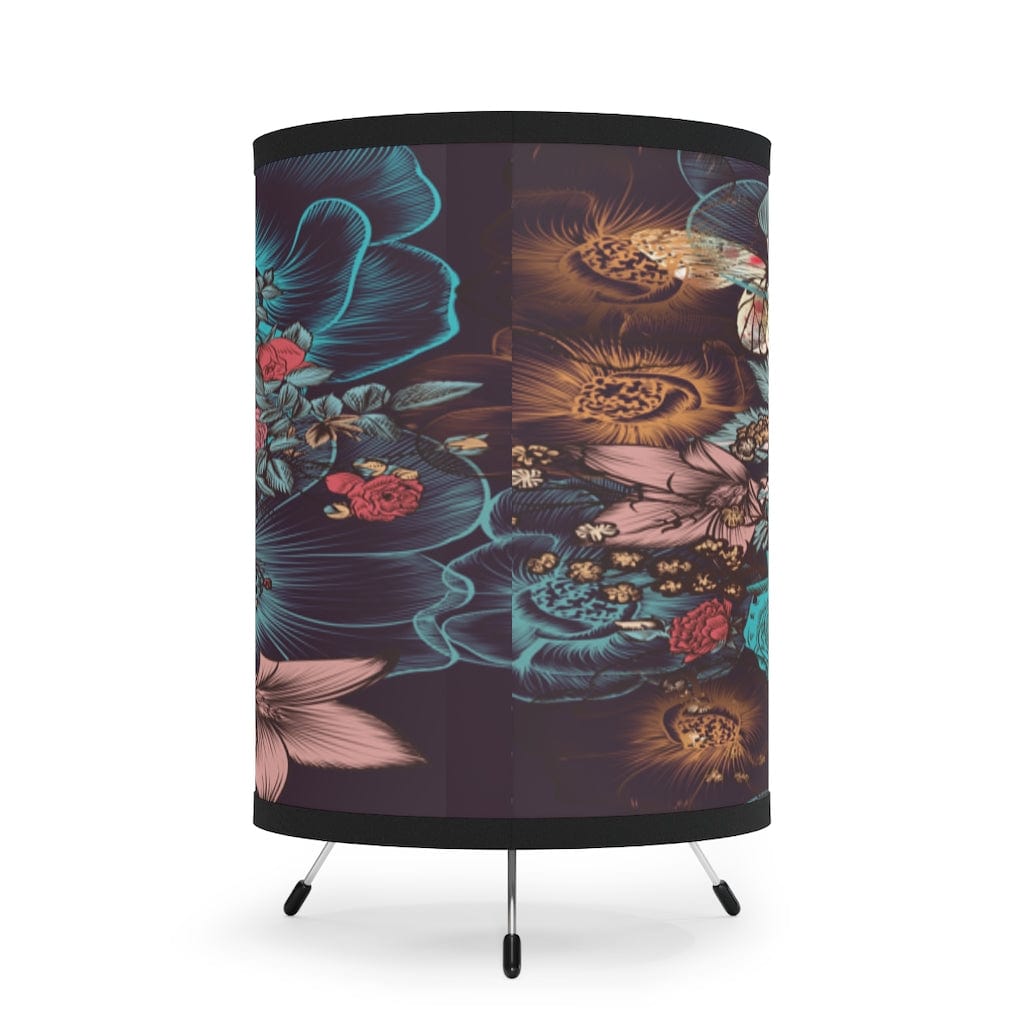 Kate McEnroe New York RegalHomz™ Vintage Floral Tripod Desk Lamp Home Decor One size / Black 3748295527