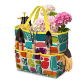 Kate McEnroe New York Retro 1950s Mid Century Modern Amoeba Abstract Garden Tool BagGarden Tool BagtNOmms3UZ4