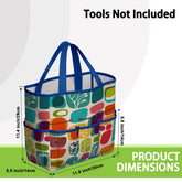 Kate McEnroe New York Retro 1950s Mid Century Modern Amoeba Abstract Garden Tool BagGarden Tool BagtNOmms3UZ4