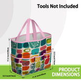 Kate McEnroe New York Retro 1950s Mid Century Modern Amoeba Abstract Garden Tool BagGarden Tool BagtNOmms3UZ4