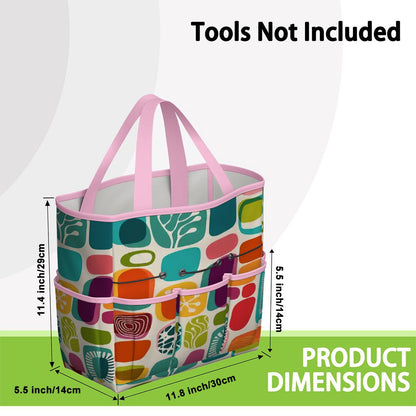 Kate McEnroe New York Retro 1950s Mid Century Modern Amoeba Abstract Garden Tool BagGarden Tool BagtNOmms3UZ4