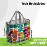 Kate McEnroe New York Retro 1950s Mid Century Modern Amoeba Abstract Garden Tool BagGarden Tool BagtNOmms3UZ4