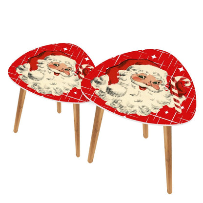 Kate McEnroe New York Retro 1950s Santa Mid Century Modern Nesting TablesNesting TablessqcfwwoSrT
