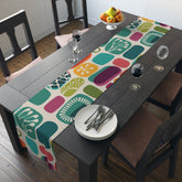 Kate McEnroe New York Retro 1960s Mid Century Modern Amoeba Table RunnerTable Runners28773720090597049116
