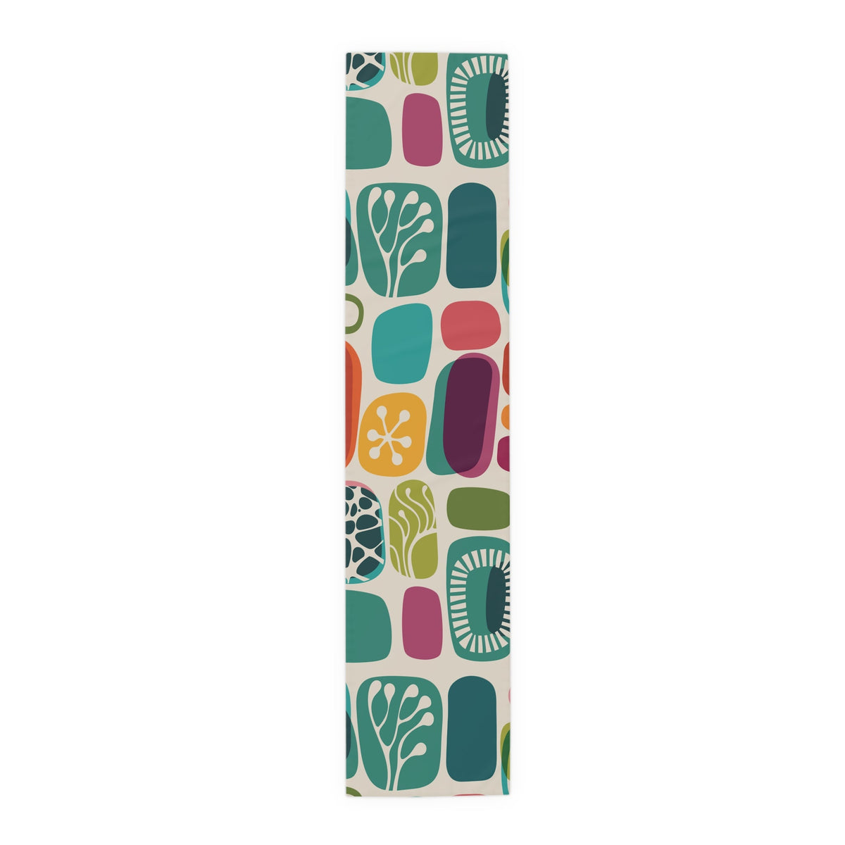 Kate McEnroe New York Retro 1960s Mid Century Modern Amoeba Table RunnerTable Runners30074952026431622977