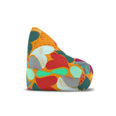 Kate McEnroe New York Retro 50s, 90s Colorful Hearts Bean Bag Chair CoverBean Bag Chair Covers17047566030421481863