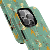 Kate McEnroe New York Retro 50s Atomic Starburst Mid Century Modern iPhone Tough CasePhone Cases15051429190726811293
