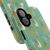 Kate McEnroe New York Retro 50s Atomic Starburst Mid Century Modern iPhone Tough CasePhone Cases15051429190726811293