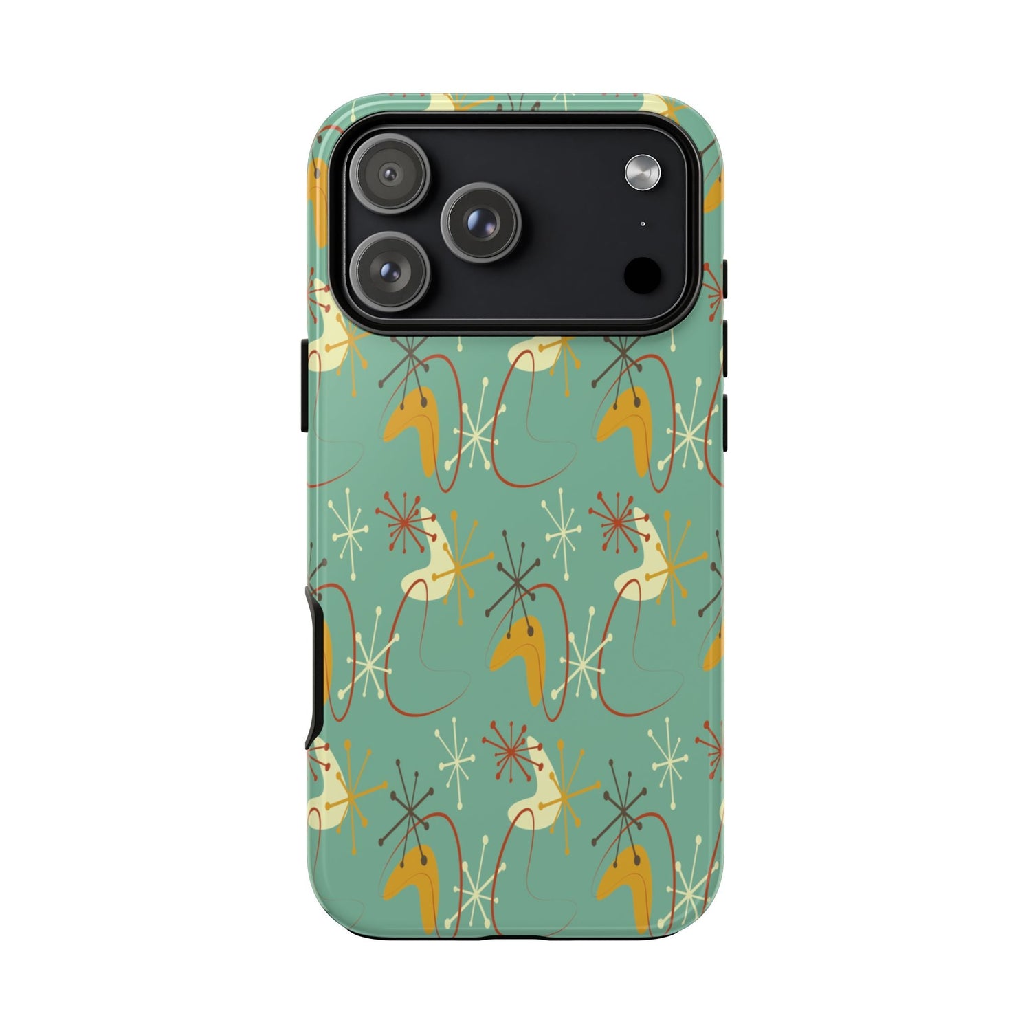 Kate McEnroe New York Retro 50s Atomic Starburst Mid Century Modern iPhone Tough CasePhone Cases61012917964882691847