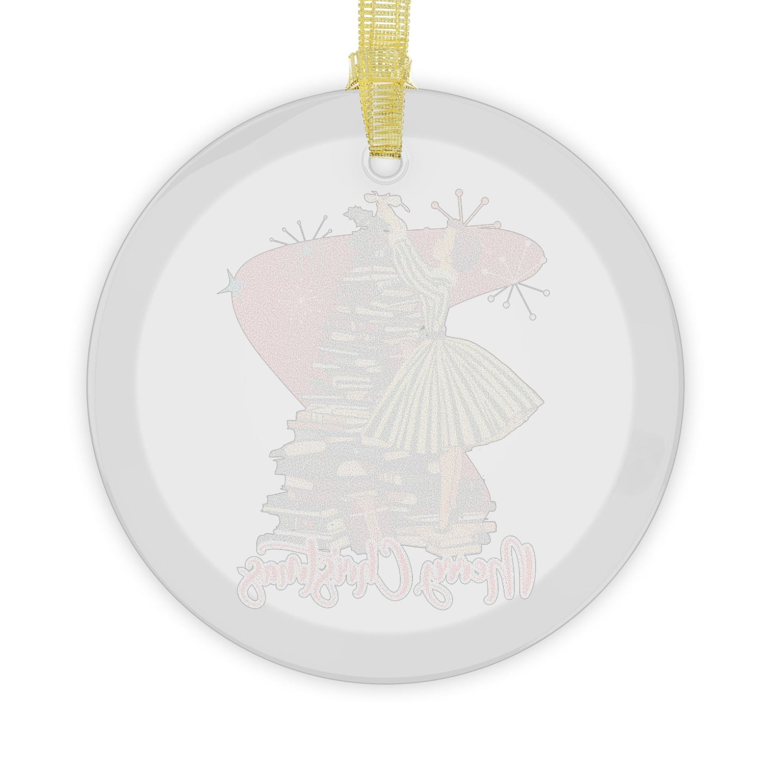 Kate McEnroe New York Retro 50s Christmas Ornament Mid Century Modern Kitsch Book Lover DecorOrnaments19453662034630610678