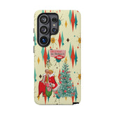 Kate McEnroe New York Retro 50s Christmas Phone Case, Mid Century Modern Franciscan Starburst Holiday Smartphone CoverPhone Cases29809811848270418864