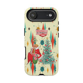 Kate McEnroe New York Retro 50s Christmas Phone Case, Mid Century Modern Franciscan Starburst Holiday Smartphone CoverPhone Cases30407917242705401725